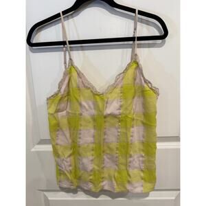 Victoria's Secret Yellow PJ Pajama Tank Top Size M